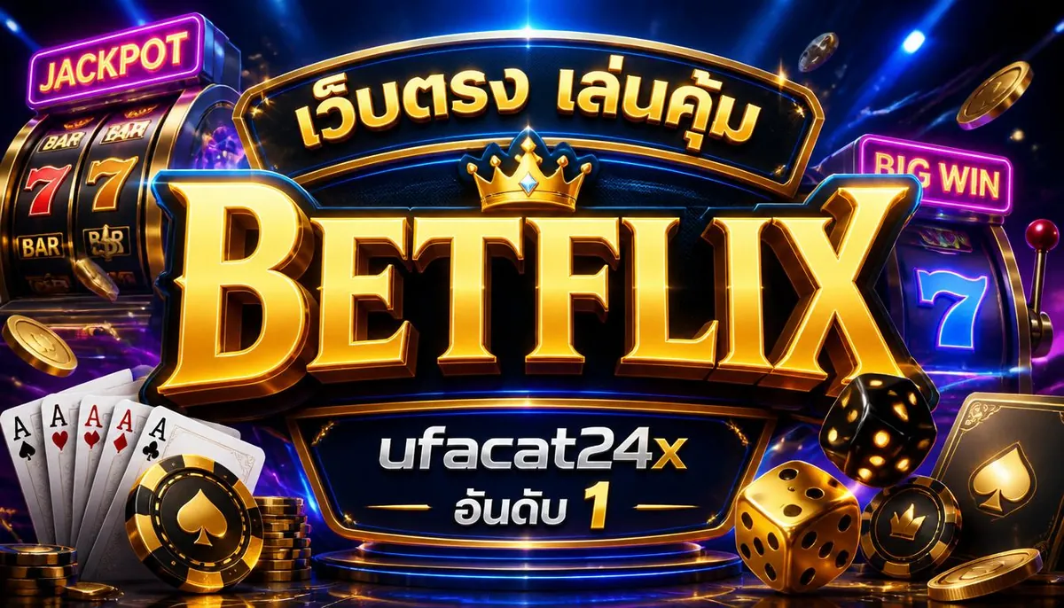 Betflix เว็บตรง เล่นคุ้มบน ufacat24x อันดับ 1